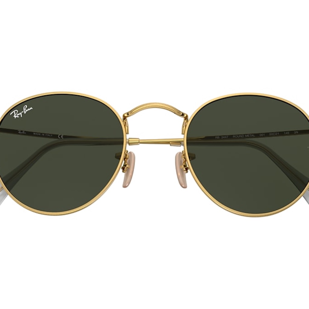 Ray-Ban Rb3447 Round Metal